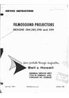 Bell and Howell 385 manual. Camera Instructions.